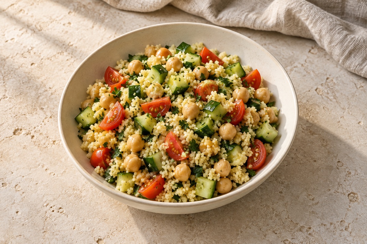 Couscous-Kichererbsen-Salat