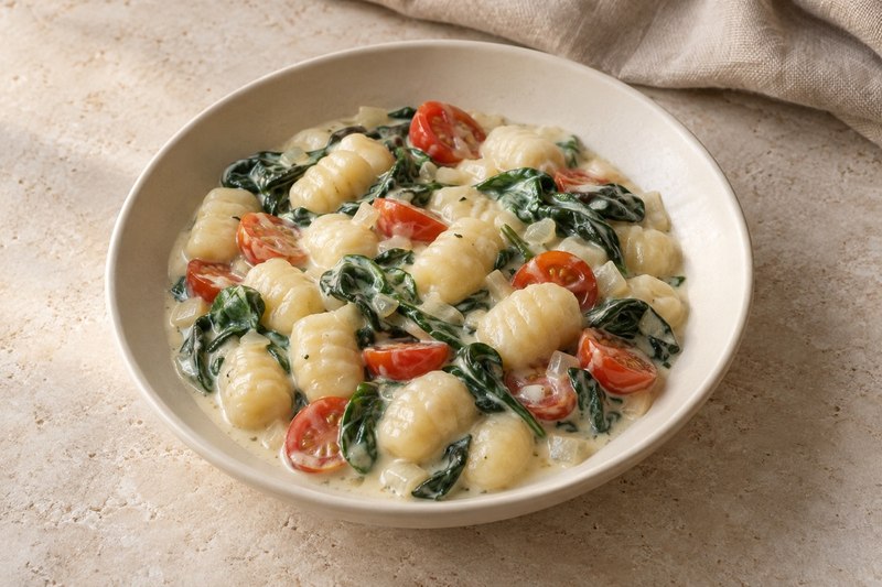 Gnocchi-Spinat-Pfanne