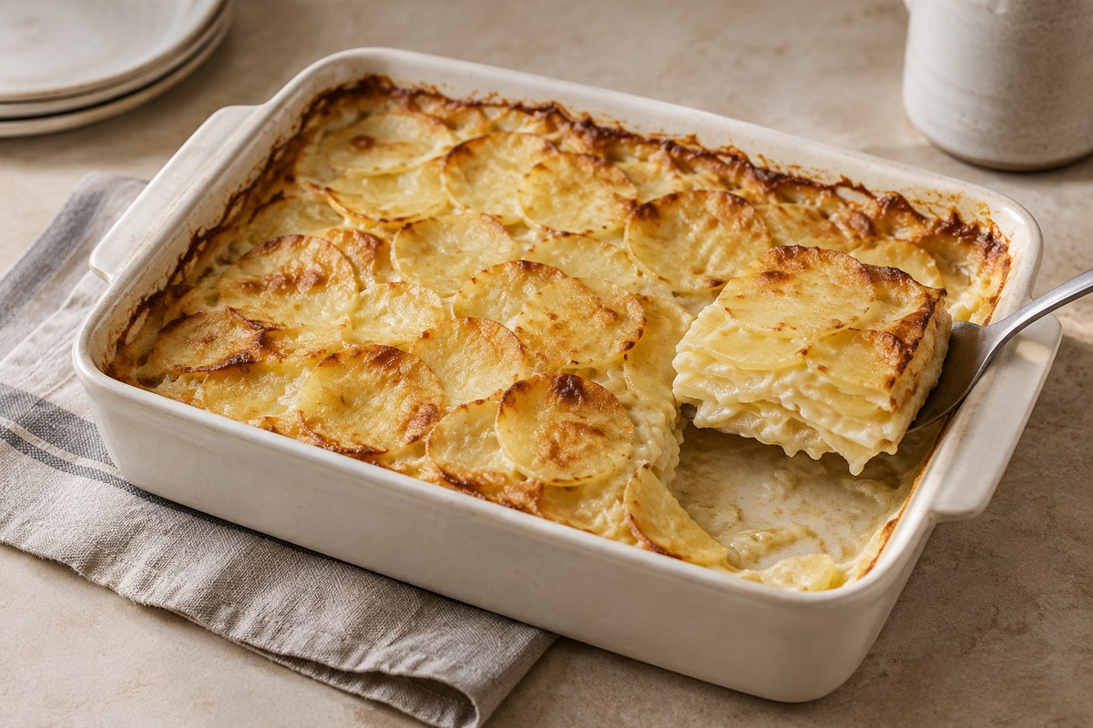 Kartoffelgratin für zwei