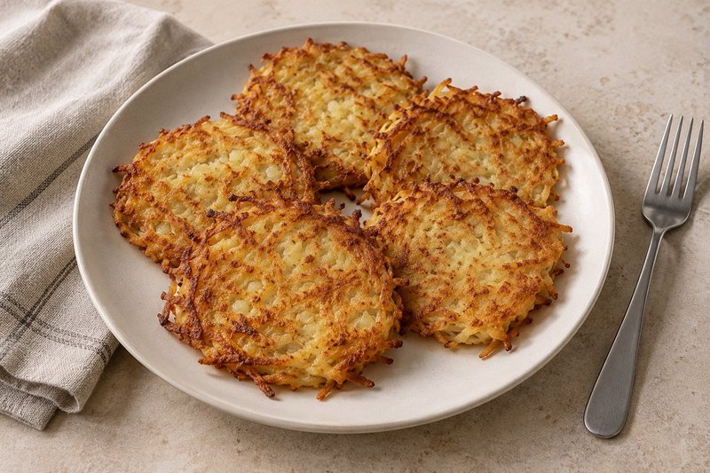 Knusprige Kartoffelpuffer